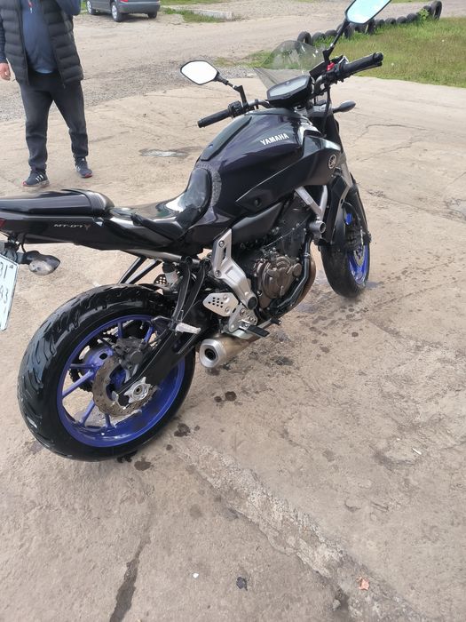 Продам мотоцикл Yamaha MT 07