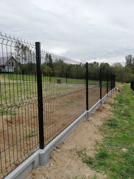 Ogrodzenie Panelowe Joniec Gabiony . Montaż