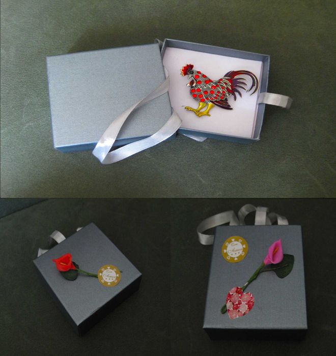Alfinete / Broche / Pregadeira Granisé NOVO