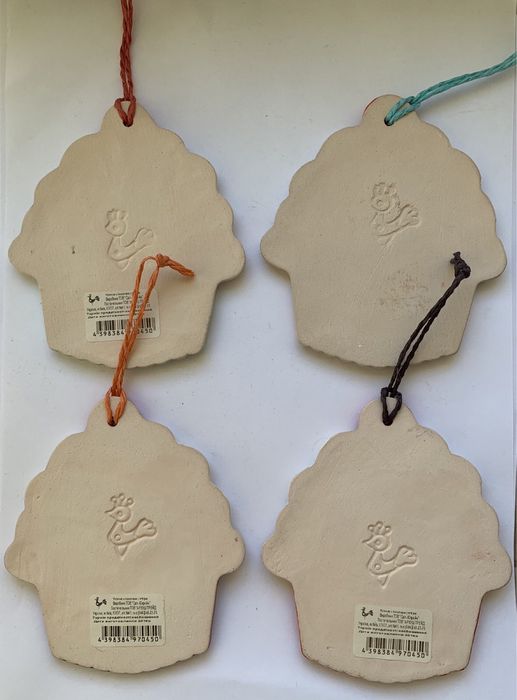 Подвеска Кекс на подарок, для декора, игрушка на ёлку