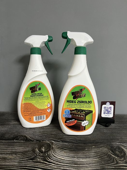 Знежирювач для кухні Well Done Zsiroldo спрей 650 мл. та запаска 1 л.