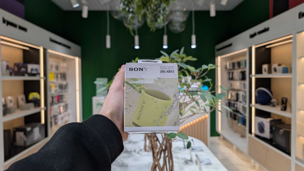 Магазин NEW Колонка Sony SRS-XB13 Lemon Yellow Гарантiя