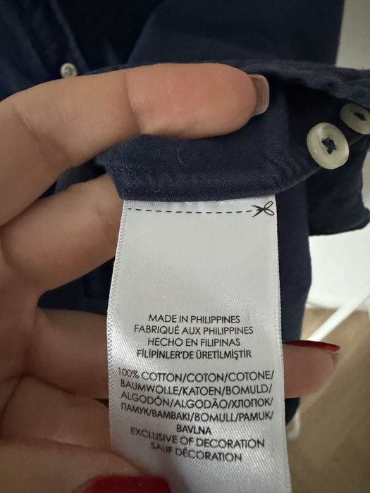 Damska koszula granatowa Ralph Lauren