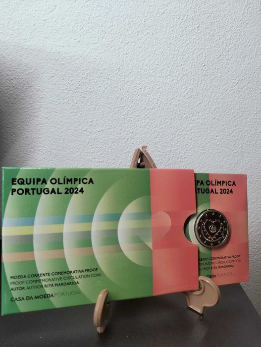 2€ Commemorative Coin of Portugal 2024, Colored Proof
