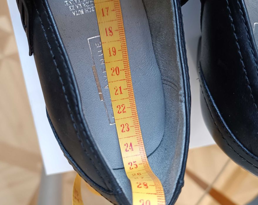 Buty skórzane czółenka 5th Avenue Deichmann