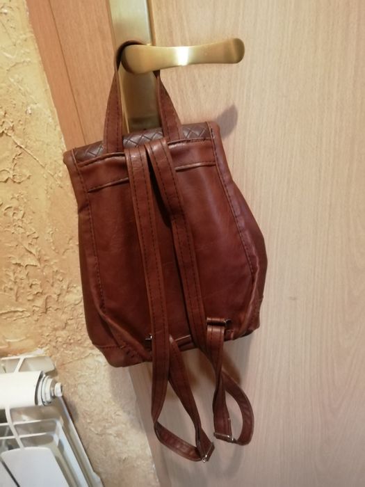 Brązowy mini plecak maestro