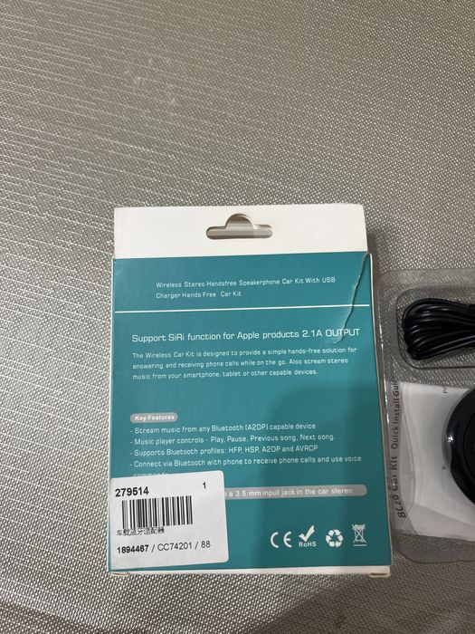 Kit bluetooth para carro