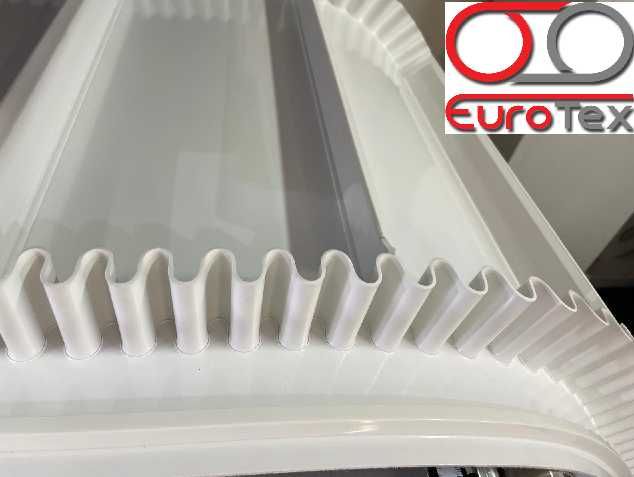 podajnik kubełkowy przenośnik taśmowy pas guma elewator czerpak ziarno