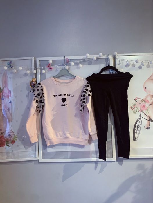 Komplet bluza + spodnie r.110/116