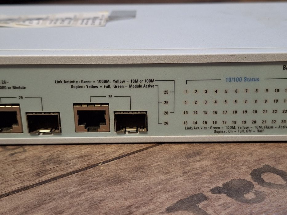 3com baseline switch 2226 Plus