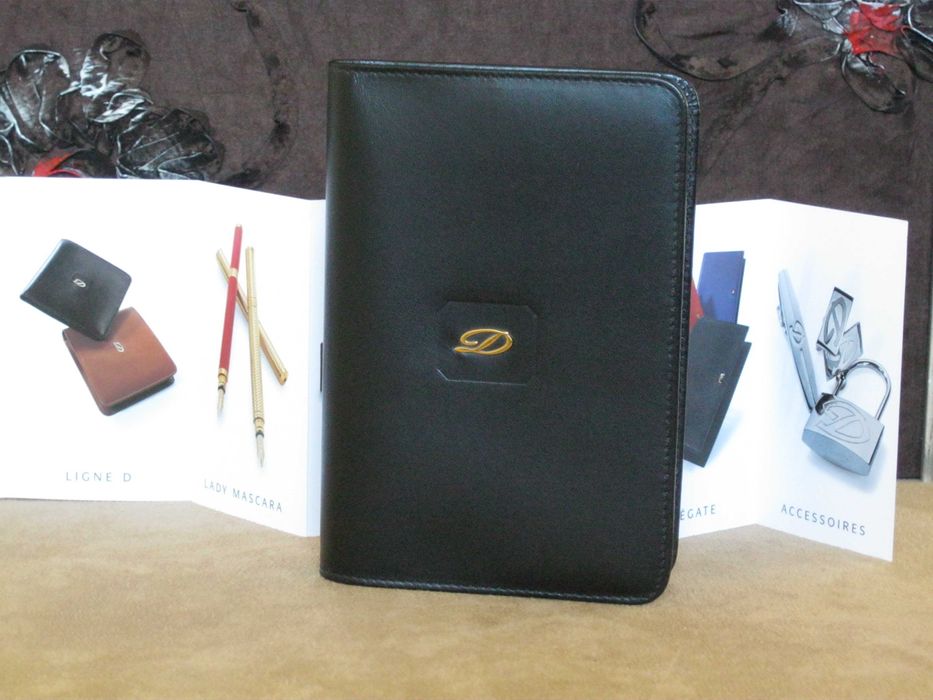 S.T.Dupont Agenda (Filofax) em Pele Original