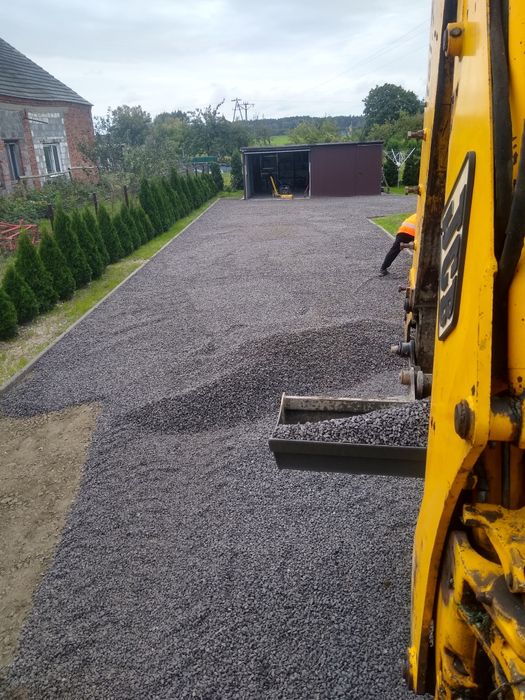 Prace ziemne,koparko-ładowarka, koparka, szamba,oczyszczalnie, jcb3cx.