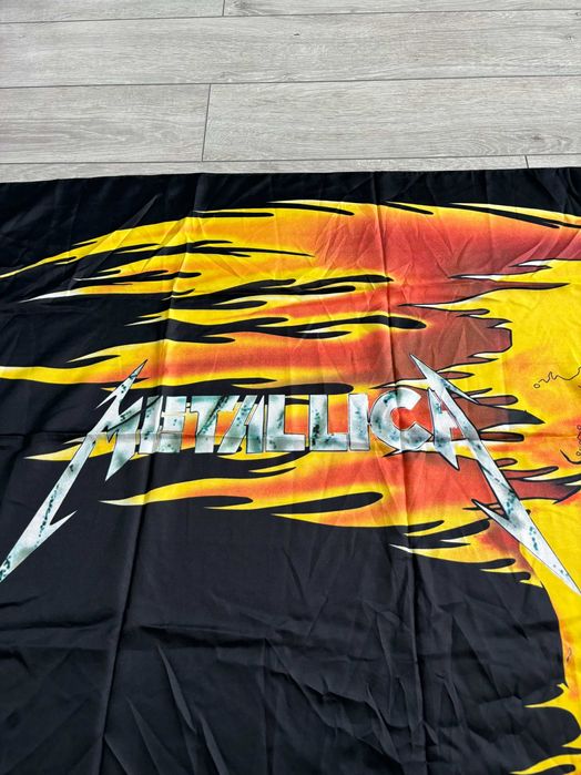 Metallica Metal Band Vintage Rare Retro Металіка Бандана Баф Вінтаж