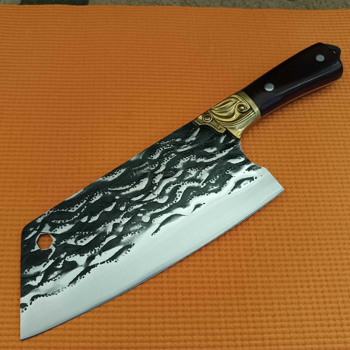 Топорик кухонный. сталь VG-10. сокира кухона. кована сокирка