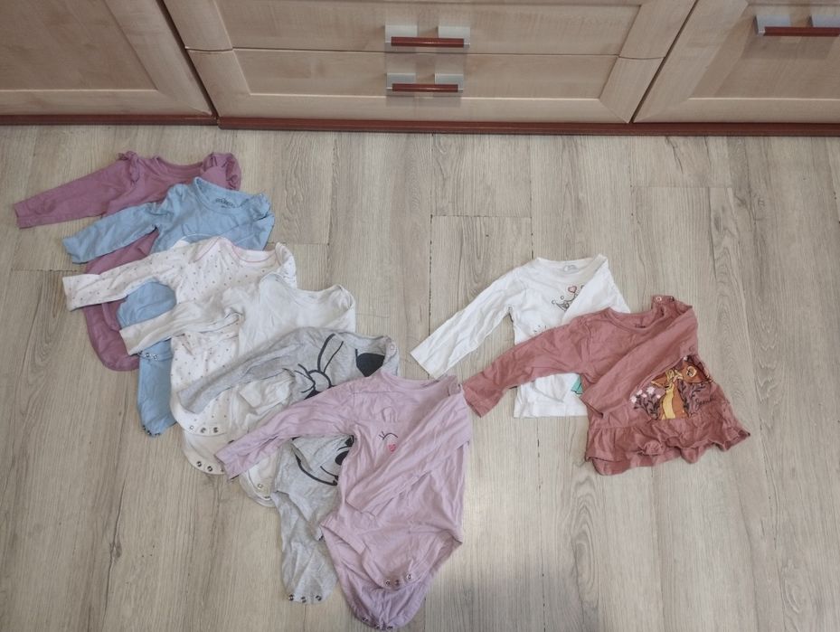Duża paka ubrań dziewczyna rozmiar 80