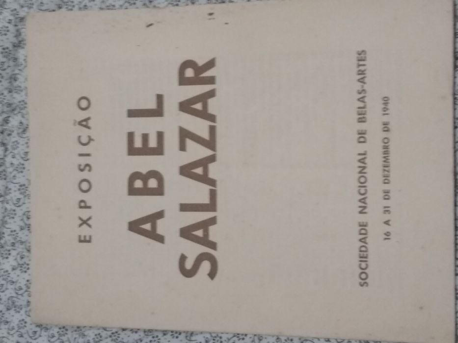 Catálogo de Exposição de Abel Salazar