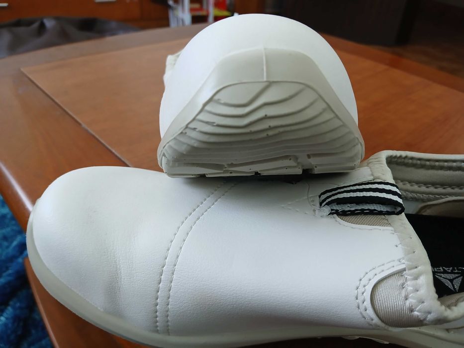 Pastelaria, padaria sapatos de biqueira de aço novos nunca usados