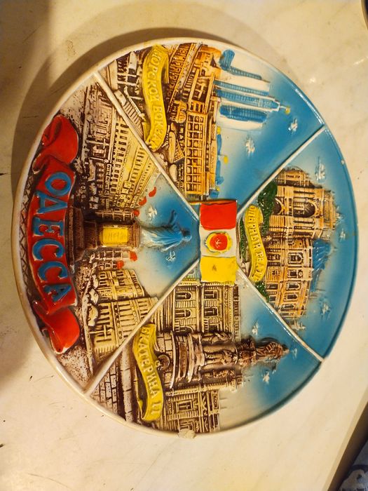 Talerz ozdobny z Odessy.