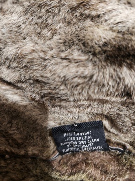 Куртка-дубленка женская из натуральной кожи и цигейки