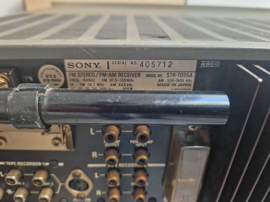Zestaw stereo amplituner Sony STR-7055A, kolumny Marantz Imperial 7G
