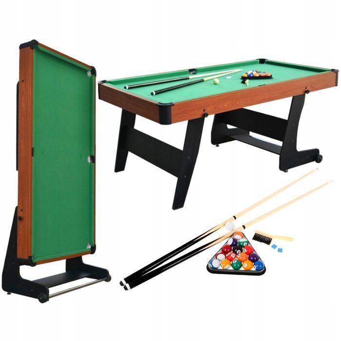 Stół do bilarda 6FT składany duży BILARD +akcesoria FUNMIX.PL