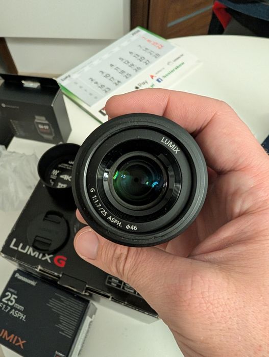 Aparat Panasonic G80 + Olympus 14-42mm, Panasonic 25mm,dodatkii!