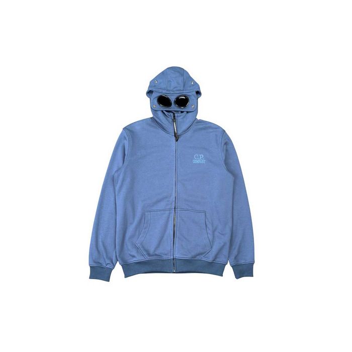 Худі C.P. Company Goggle Zip Hoodie Blue