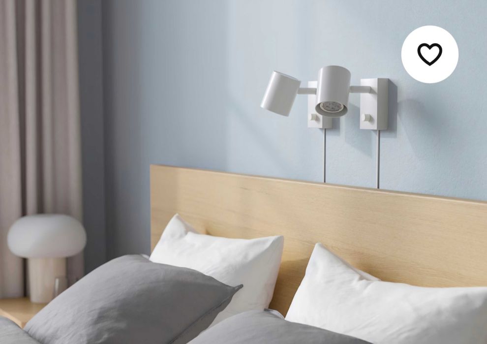 Cabeceira para cama.  Ikea.