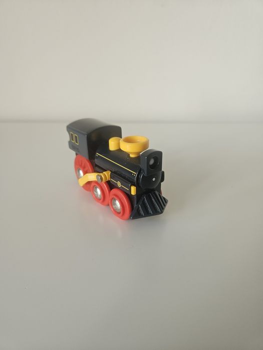 Drewniana lokomotywa BRIO 33617 Zabytkowy Parowóz do kolejki