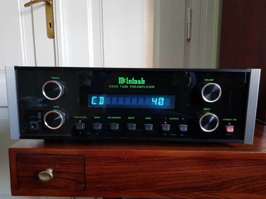 McIntosh C 220 przedwzmacniacz lampowy