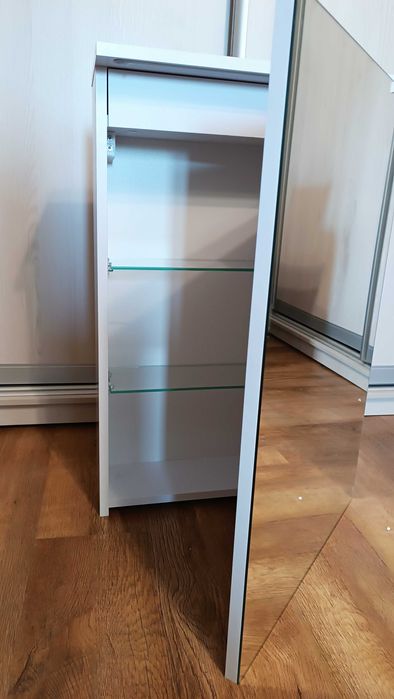 Дзеркальна шафа Aqua Rodos LEO 50 з підсвіткою