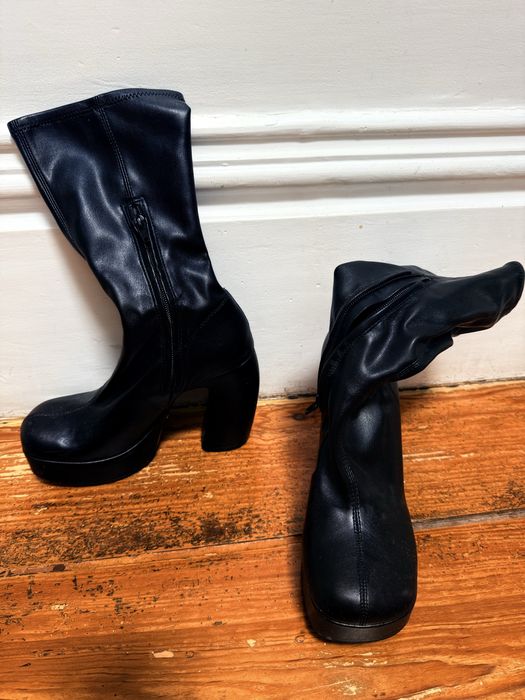 Botas de tacão da Zara