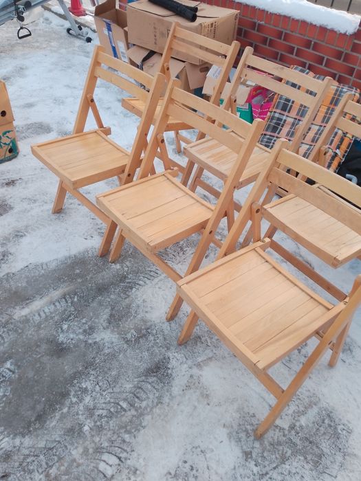 Krzesła ogrodowe,skladane