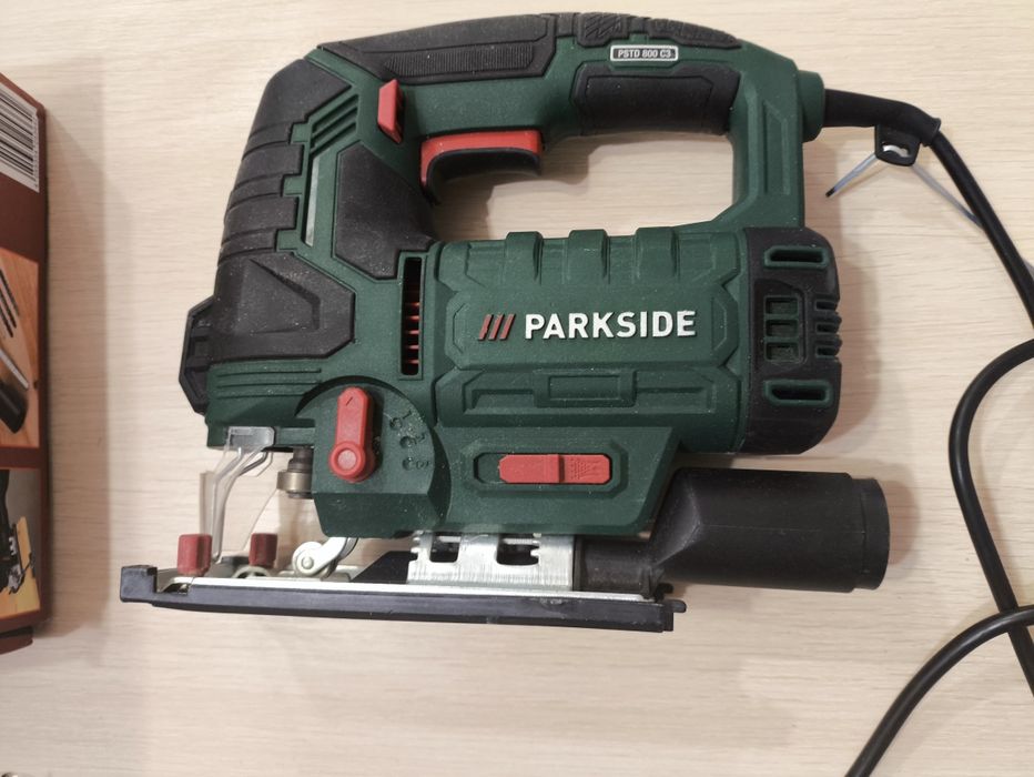 Лобзик (майже новий) ParkSide ptsd 800, лазер, підсвітку, 220в
