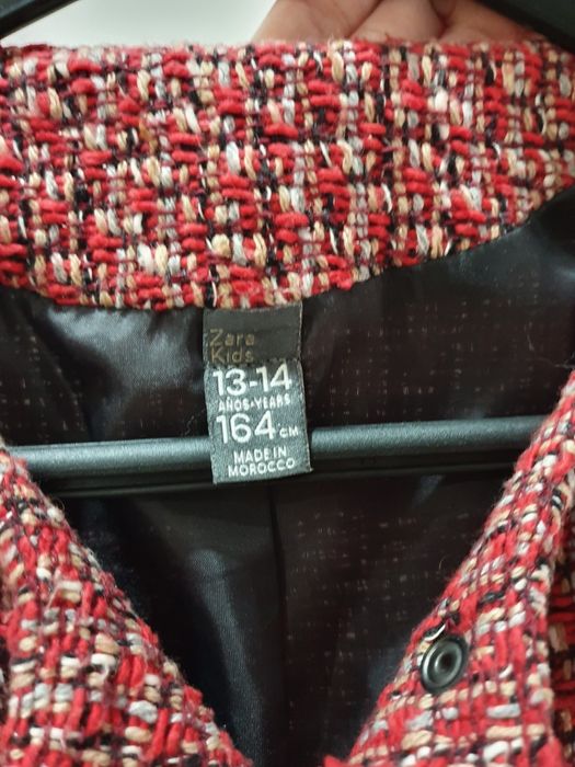Casaco vermelho Zara kids