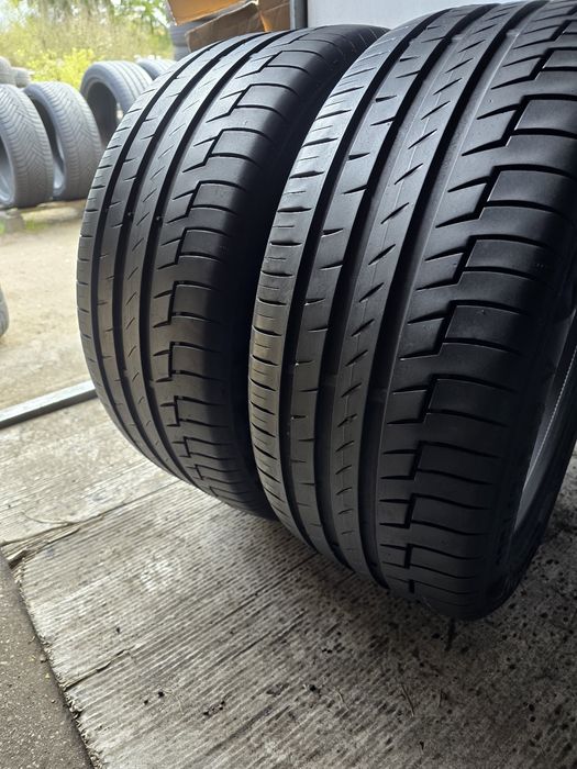 Sprzedam 2 opony 235/45 17" Continental letnie 85%  2020r