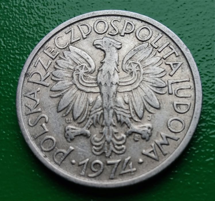 Moneta 2 złote 1974 Jagody PRL