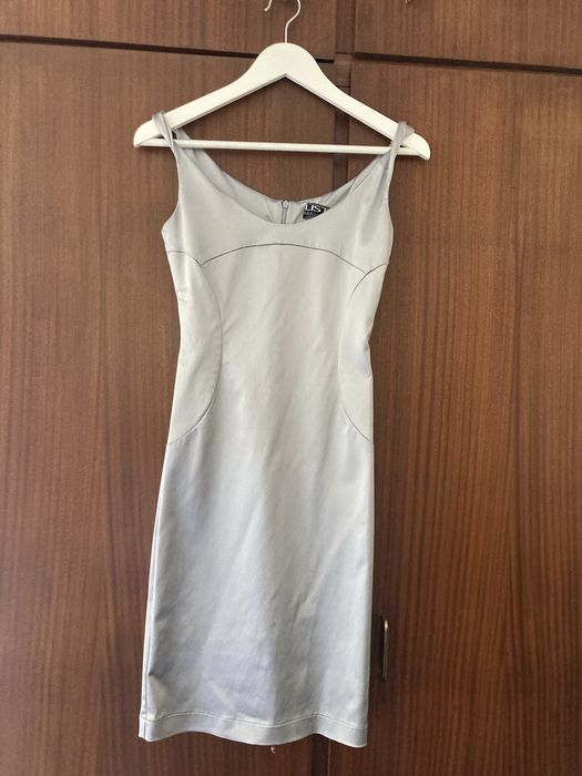 Silver Party Dress | Size 32/34