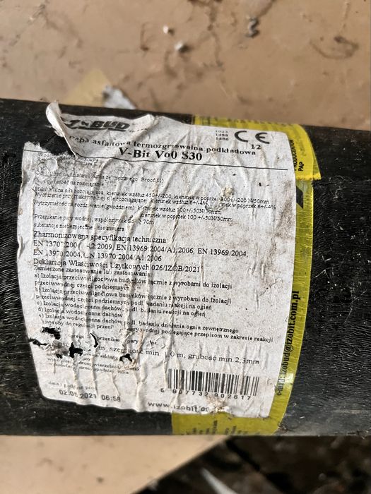 Papa podkładowa termozgrzewalna izobud