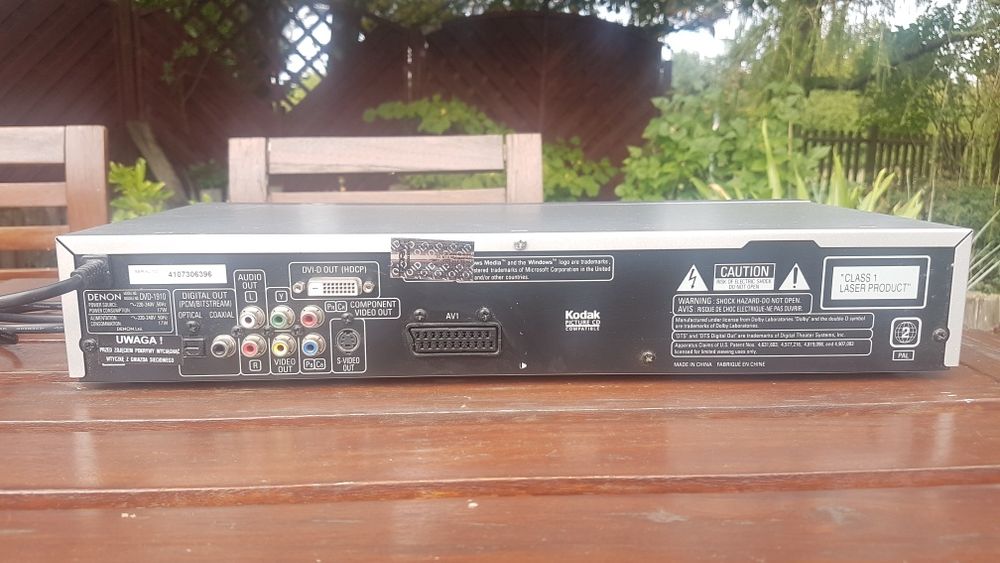 Denon DVD 1910 odtwarzacz z pilotem