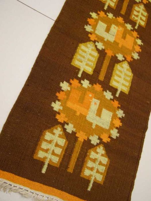 Kilim - " Kurki ", Cepelia l.70 XXw.