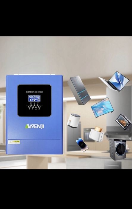 ANENJI 6.2kW 48V 120A Гібридний сонячний інвертор On Grid Offgrid