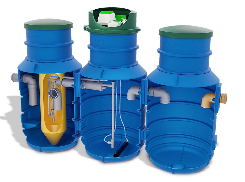 Przydomowa biologiczna oczyszczalnia ścieków PuerFlow  6 osób