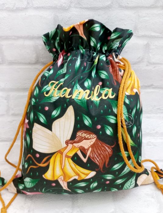 Worek do przedszkola żłobka z imieniem