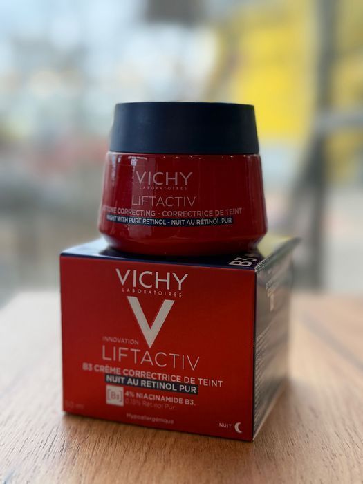 Нічний крем Vichy Liftactiv B3 (50 мл) з ретинолом і ніацинамідом