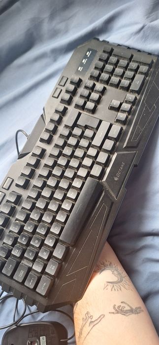 Teclado gamer octane membrana