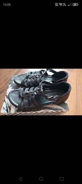 Skórzane buty super firmy ECCO