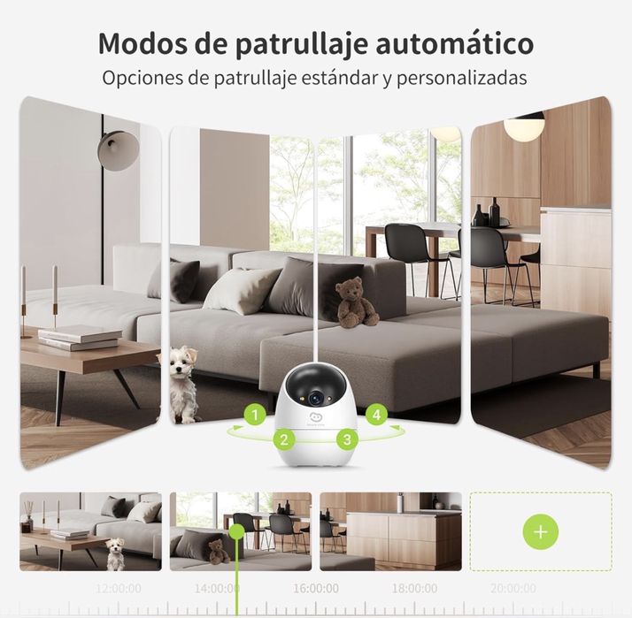 Câmara interna para segurança 2K ( Selado )