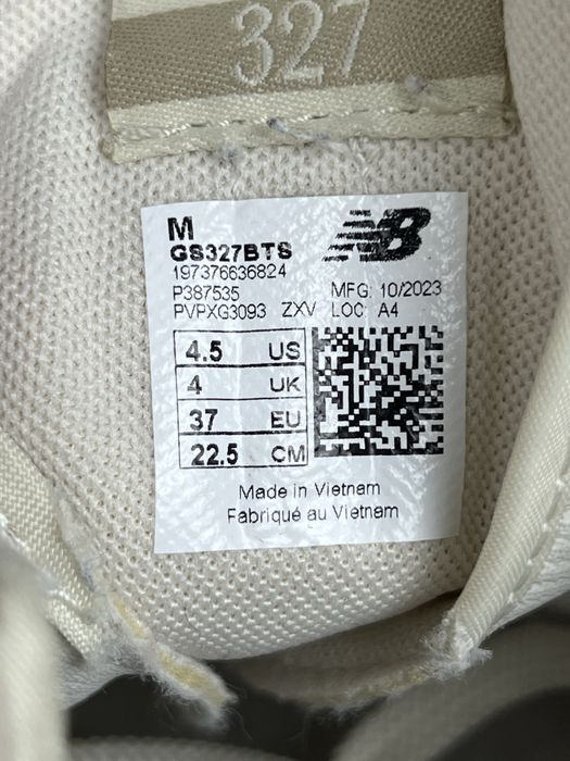 Кроссовки New Balance 327 Оригинал р(37)