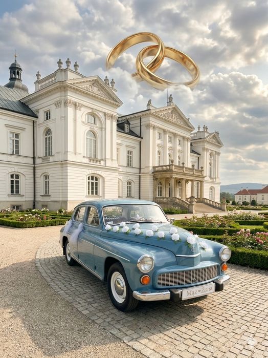 FSO Warszawa223,Auto do Ślubu i Imprezy Okolicznosciowe